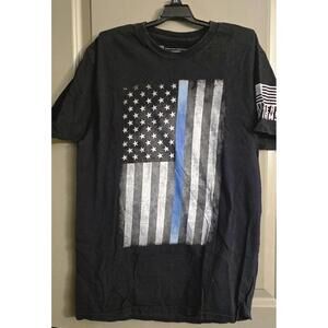 Brothers and Arms Thin Blue Line T-Shirt, size M